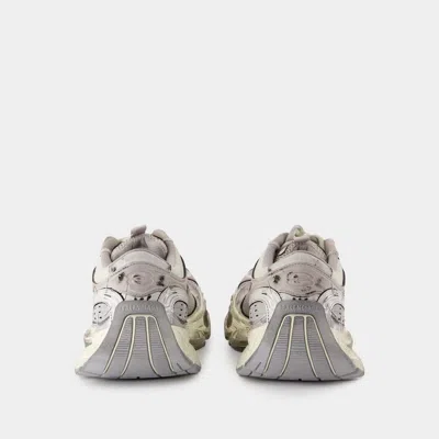 Balenciaga Multicolor Synthetic Leather And Mesh Stapler Sneakers