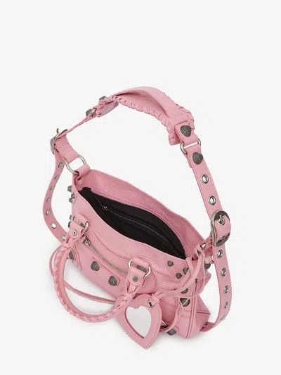 Balenciaga Pink Nappa Leather Neo Cagole Tote M Handbag
