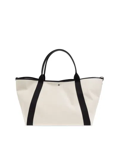 Balenciaga Blackwhite Biarritz S Shopping Bag