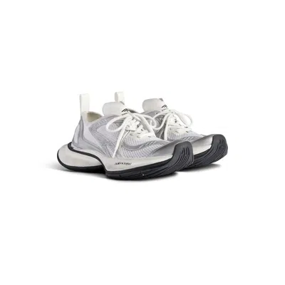 Balenciaga Two-tone Mesh And Fabric Circuit Sneakers