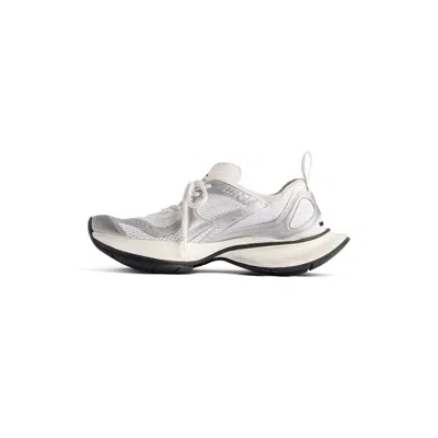 Balenciaga Two-tone Mesh And Fabric Circuit Sneakers
