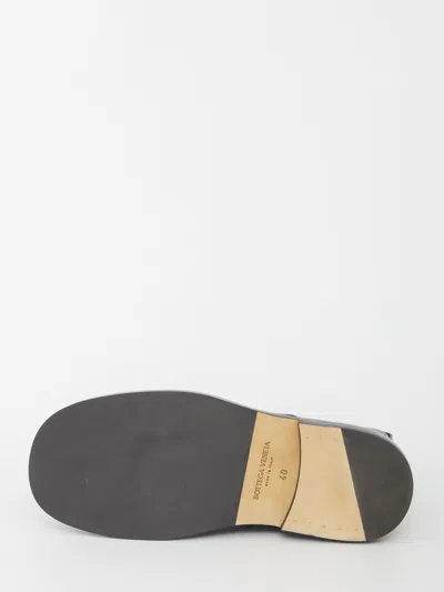 Bottega Veneta Black Leather Strut Ankle Boots