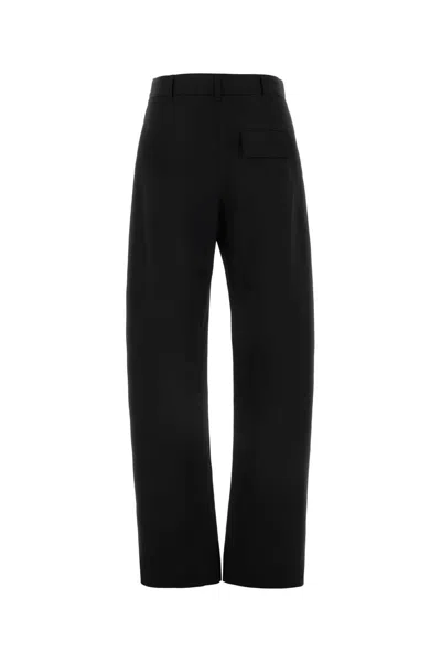 Bottega Veneta Pleated Cotton-twill Wide-leg Pants