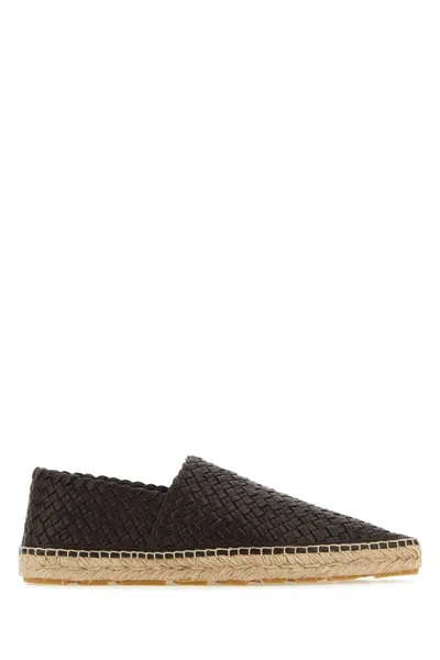 Bottega Veneta Pointed Hemp-soled Shoes