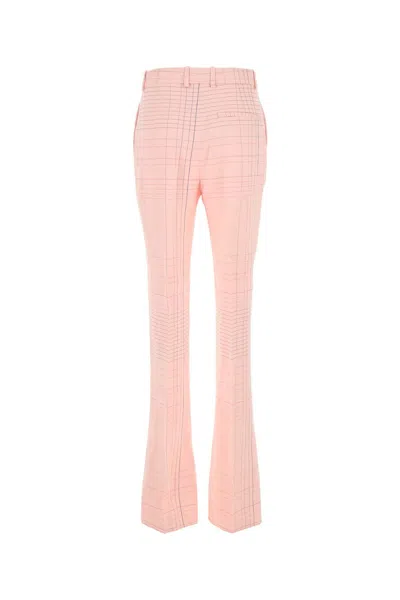 Bottega Veneta Pink Stretch Viscose Blend Pant