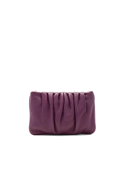 Shop Marc Jacobs Gathered Pouch In Iris