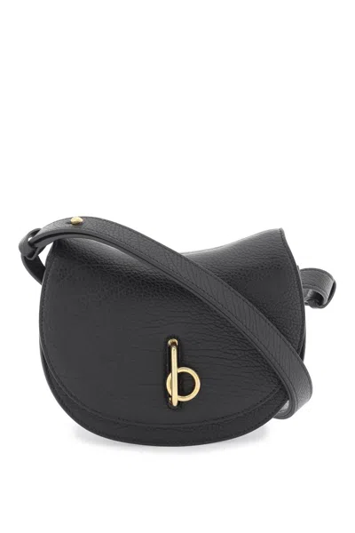 Burberry Black Leather Mini Rocking Horse Shoulder Bag