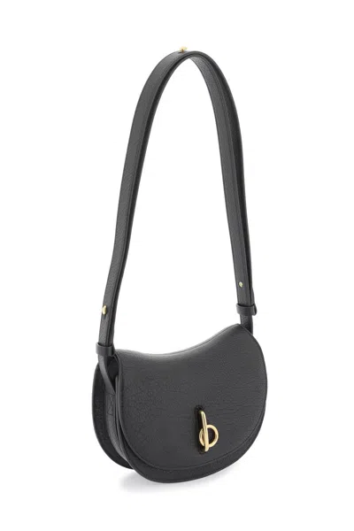 Burberry Black Leather Mini Rocking Horse Shoulder Bag