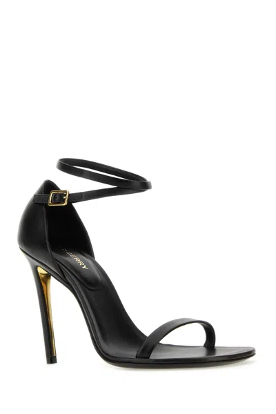 Burberry Stiletto-heel 100mm Leather Sandals