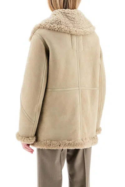 Burberry Shearling-lined Leather Jacket