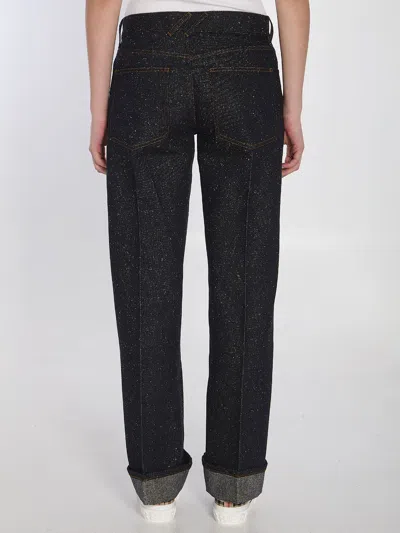 Burberry Melange Blue Denim Jeans