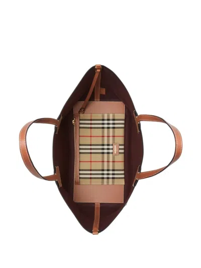 Burberry Medium London Check-pattern Tote Bag