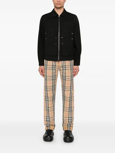 Burberry Embroidered Canvas Pant