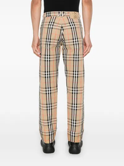 Burberry Embroidered Canvas Pant