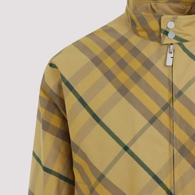 Burberry Embroidered Cotton Bomber Jacket