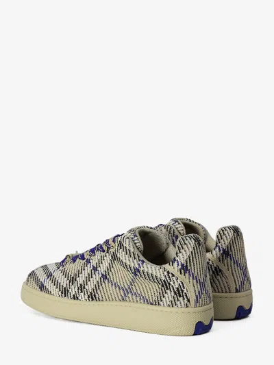Burberry Embroidered Fabric Box Sneakers