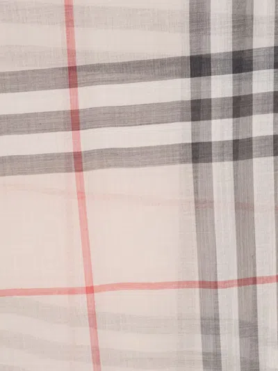 Burberry Embroidered Wool Blend Foulard