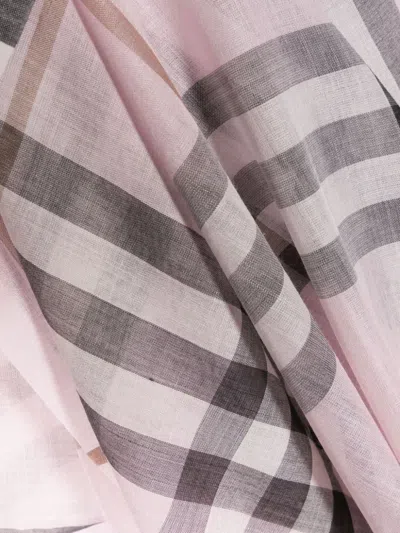 Burberry Giant Check Wool-blend Scarf
