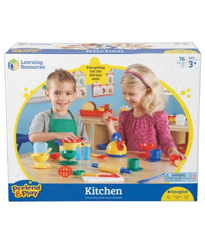 Learning Resources Pretend Play Kitchen Set In Multi