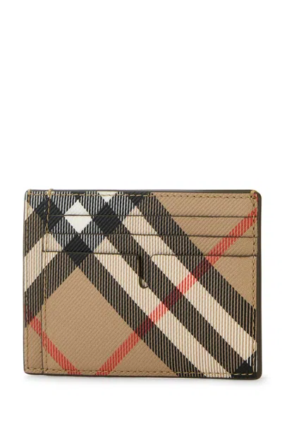 Burberry Printed Canvas Card Holder
