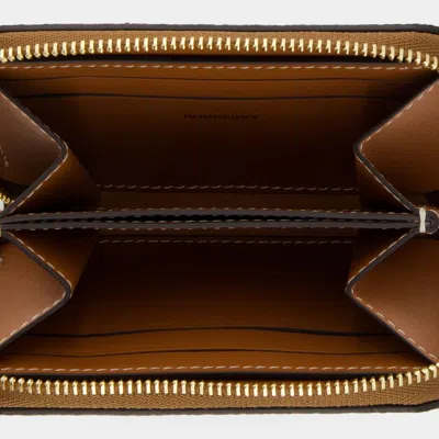 Burberry Printed Canvas Wallet