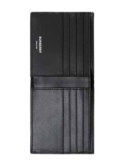 Burberry Folded Check Pattern Wallet