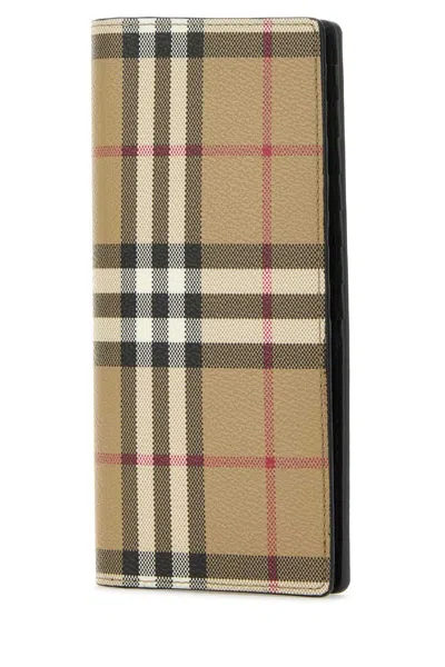 Burberry Printed Canvas Wallet
