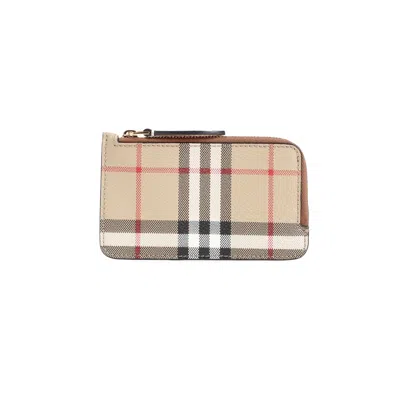 Burberry Printed E-canvas Card Holderâ