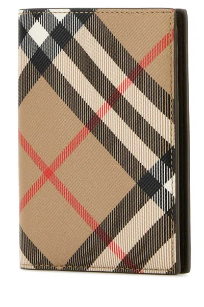 Burberry Printed E-canvas Passport Holder