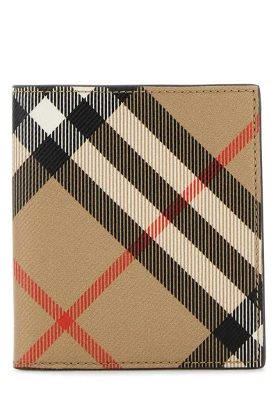 Burberry Printed E-canvas Wallet