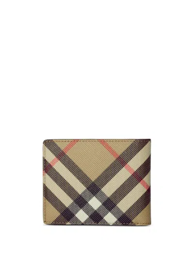 Burberry Printed E-canvas Wallet