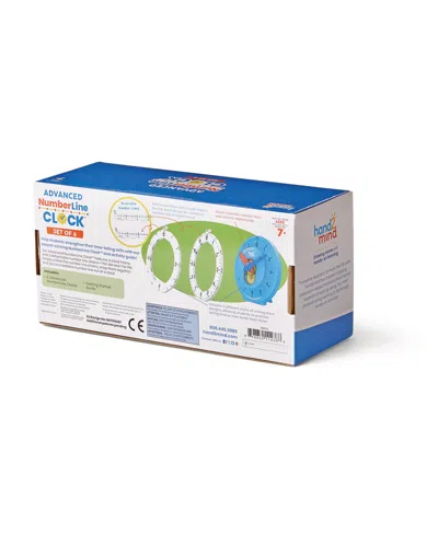 Hand2mind Numberline Clock Deluxe, Set Of 6