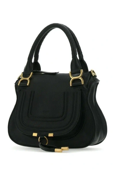 Chloé Marcie Medium Leather Handbag With Removable Shoulder Strap
