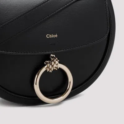 Chloé Black Leather Small Arlene Crossbody Bag