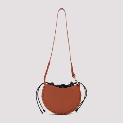 Chloé Brick Leather Small Mate Crossbody Bag