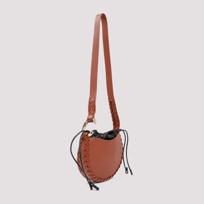 Chloé Brick Leather Small Mate Crossbody Bag