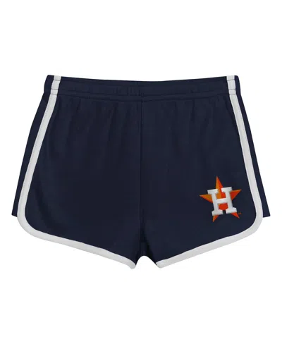 Outerstuff Toddler 2-piece Navy Houston Astros Double Run T-shirt And Shorts Set