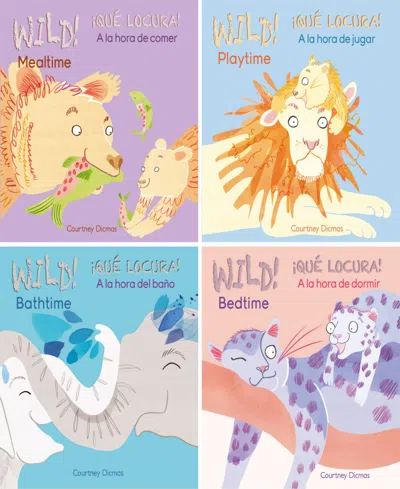 Child's Play Books Wild Bilingual Board Books, Set Of 4