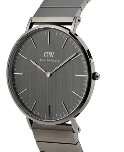 Daniel Wellington Men's Analog Graphite Stainless-steel Watch, 40mm