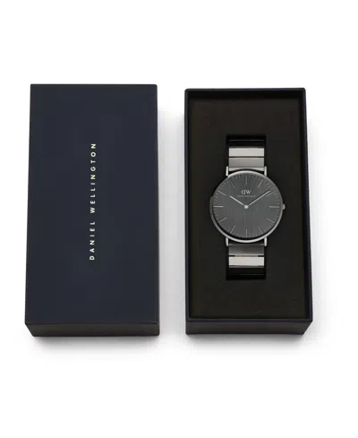 Daniel Wellington Men's Analog Graphite Stainless-steel Watch, 40mm
