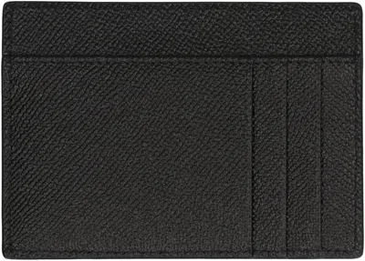 Dolce & Gabbana Black Leather Card Holder