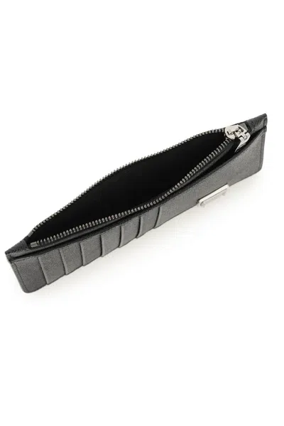 Dolce & Gabbana Black Leather Card Holder