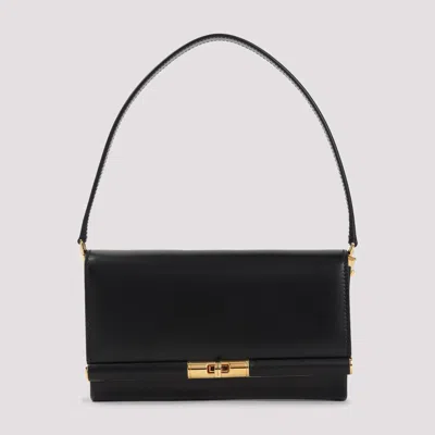 Dolce & Gabbana Marlene Black Calf Leather Shoulder Bag