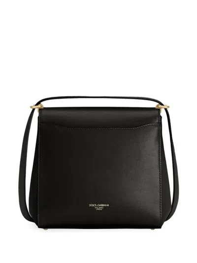 Dolce & Gabbana Marlene City Grained Leather Shoulder Bag
