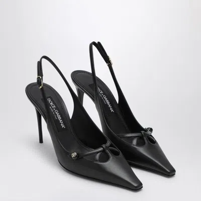 Dolce & Gabbana Black Leather Pumps
