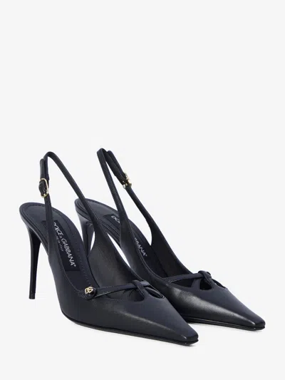 Dolce & Gabbana Black Leather Pumps