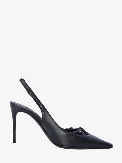 Dolce & Gabbana Black Leather Pumps