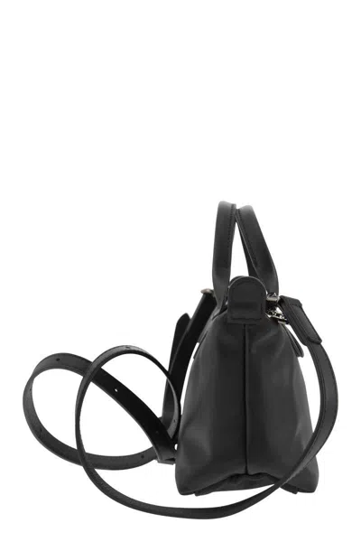 Longchamp Le Pliage Xtra Leather Bag With Shoulder Strap
