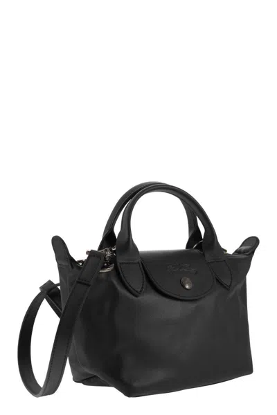 Longchamp Le Pliage Xtra Leather Bag With Shoulder Strap