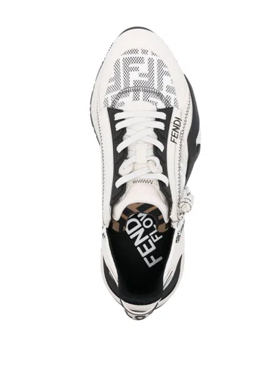 Fendi Multicolor Flow Sneakers